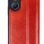 Uray store Vivo Y18 Kılıf Flip Cover - Kırmızı