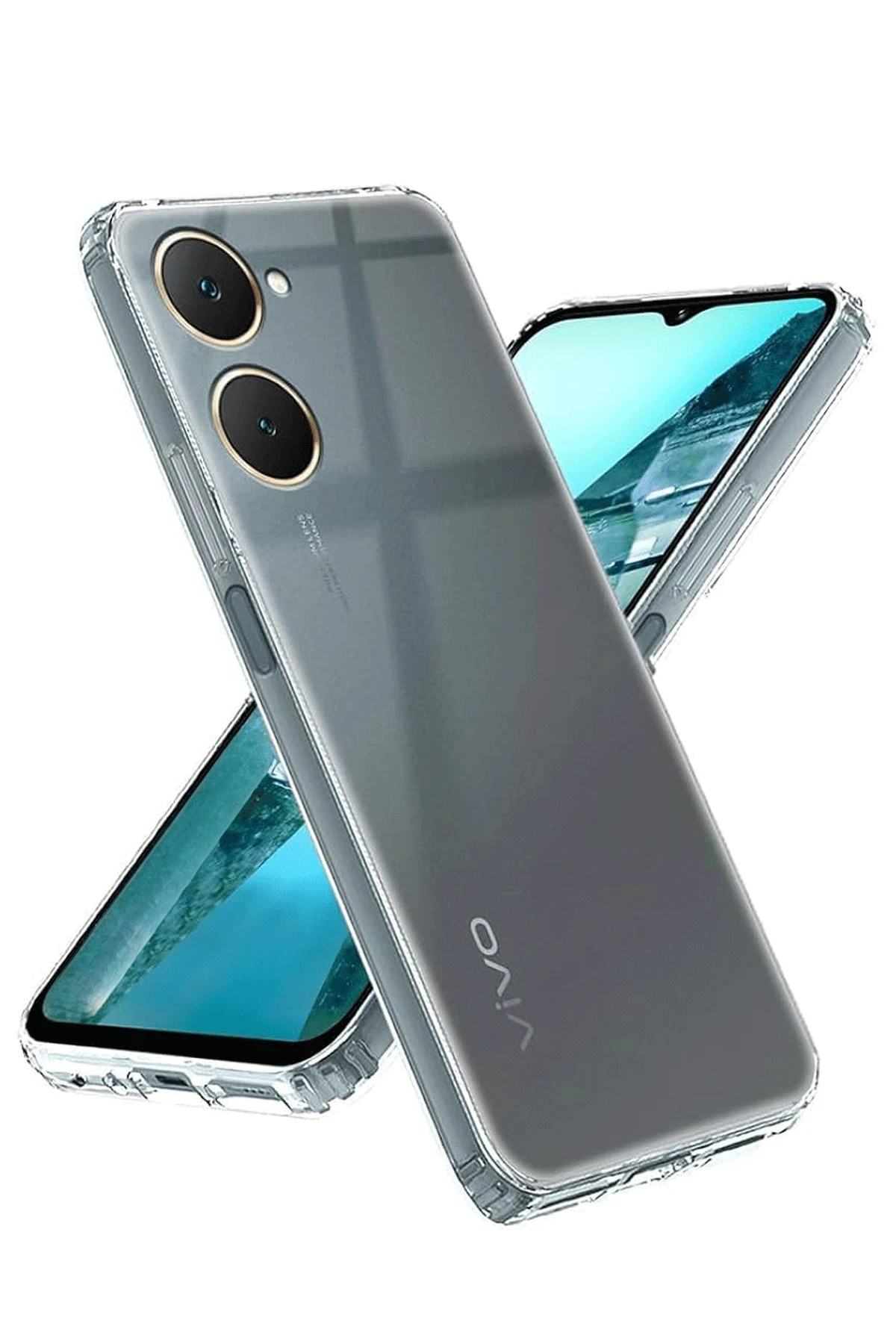 newface-vivo-y18-kilif-lux-seffaf-silikon-default Uray store Vivo Y18 Kılıf Lüx Şeffaf Silikon - Görsel 1