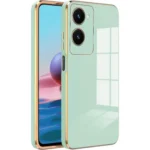 Uray store Vivo Y18 Kılıf Volet Silikon - Açık Yeşil