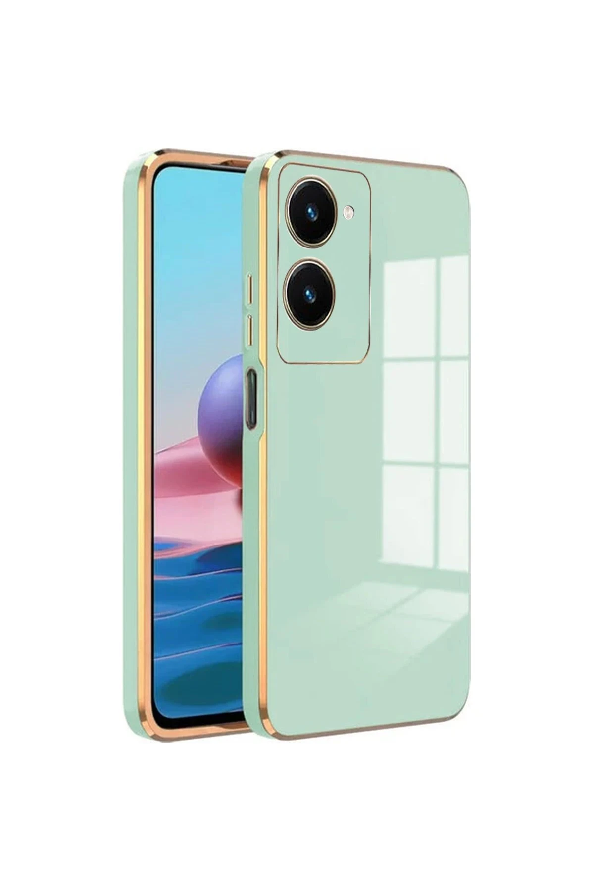 newface-vivo-y18-kilif-volet-silikon-acik-yesil-default Uray store Vivo Y18 Kılıf Volet Silikon - Açık Yeşil - Görsel 1