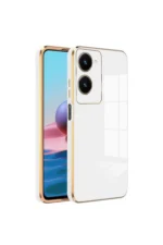 Uray store Vivo Y18 Kılıf Volet Silikon - Beyaz