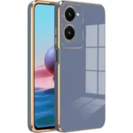 Uray store Vivo Y18 Kılıf Volet Silikon - Mavi
