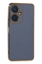 Uray store Vivo Y27 Kılıf Volet Silikon - Mavi