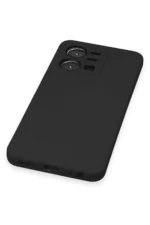 Uray store Vivo Y35 Kılıf Nano içi Kadife Silikon - Siyah - Görsel 5