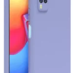 Uray store Vivo Y53S Kılıf Nano içi Kadife Silikon - Lila
