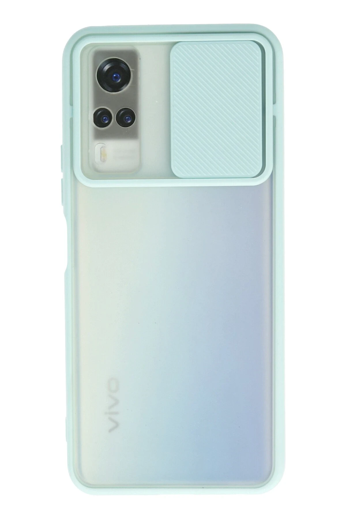 newface-vivo-y53s-kilif-palm-buzlu-kamera-surgulu-silikon-turkuaz-default Uray store Vivo Y53S Kılıf Palm Buzlu Kamera Sürgülü Silikon - Turkuaz - Görsel 1