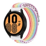 Uray store Watch 20mm KR410 Kumaş Kordon - Gökkuşağı