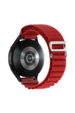 Uray store Watch 20mm KR410 Kumaş Kordon - Kırmızı - Görsel 2