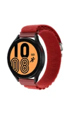 Uray store Watch 20mm KR410 Kumaş Kordon - Kırmızı