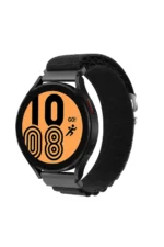 Uray store Watch 20mm KR410 Kumaş Kordon - Siyah