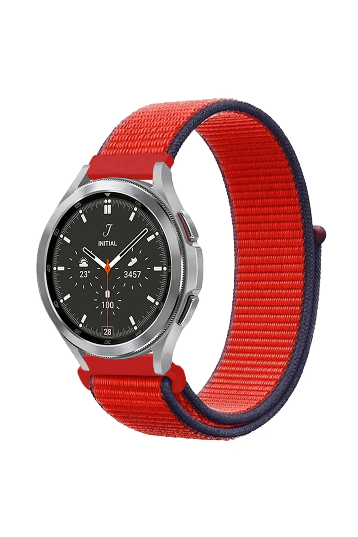 newface-watch-22mm-hasirli-cirtcirtli-kordon-kirmizi-default Uray store Watch 22mm Hasırlı Cırtcırtlı Kordon - Kırmızı - Görsel 1
