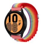 Uray store Watch 22mm KR410 Kumaş Kordon - Gökkuşağı 1