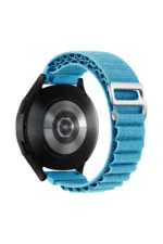 Uray store Watch 22mm KR410 Kumaş Kordon - Mavi - Görsel 2