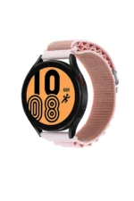 Uray store Watch 22mm KR410 Kumaş Kordon - Pembe