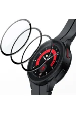 Uray store Watch 4 46mm Polymer Nano Ekran Koruyucu - Şeffaf - Görsel 2