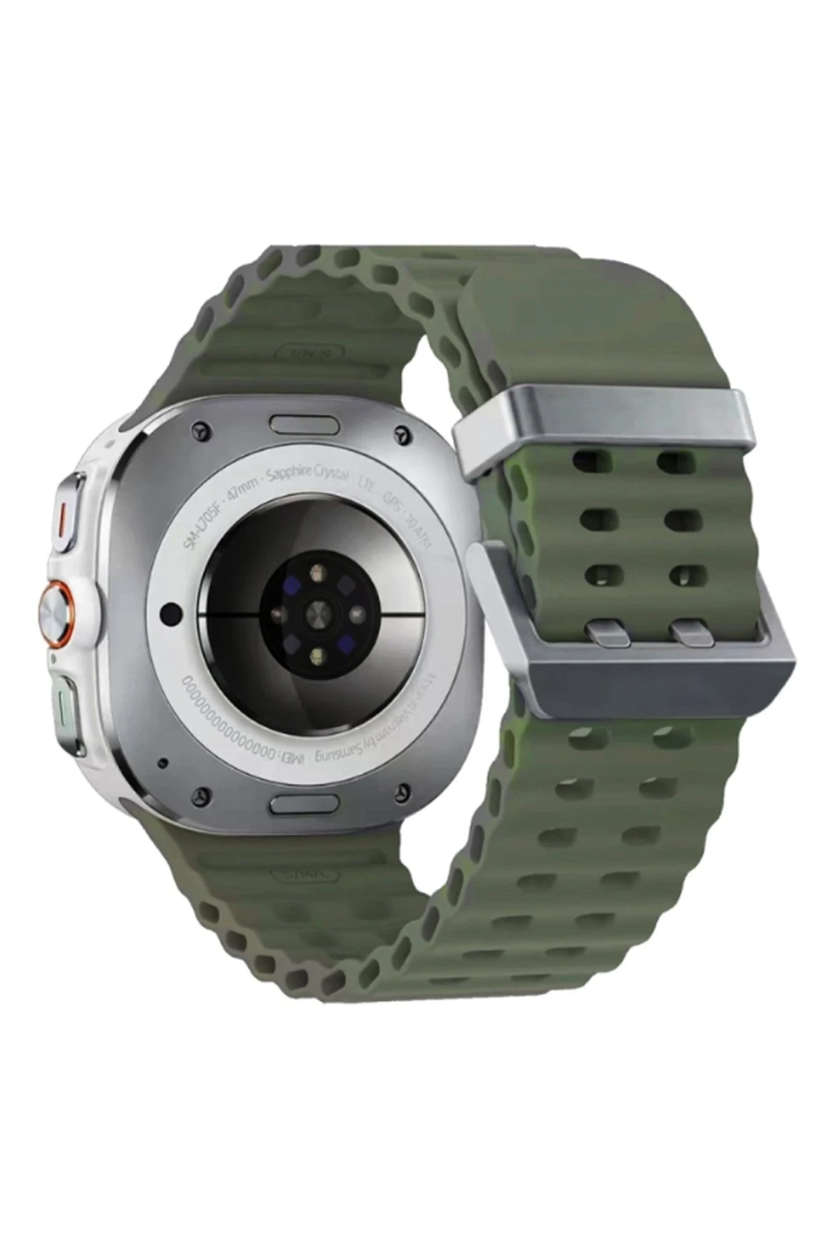 newface-watch-7-ultra-kr417-rug-silikon-kordon-koyu-yesil-default Uray store Watch 7 Ultra KR417 Rug Silikon Kordon - Koyu Yeşil - Görsel 1