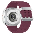 Uray store Watch 7 Ultra KR417 Rug Silikon Kordon - Mor