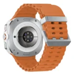 Uray store Watch 7 Ultra KR417 Rug Silikon Kordon - Turuncu