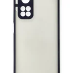 Uray store Xiaomi Mi 10T Kılıf Montreal Silikon Kapak - Lacivert