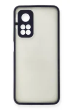 Uray store Xiaomi Mi 10T Kılıf Montreal Silikon Kapak - Lacivert