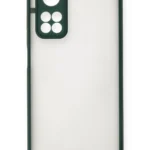 Uray store Xiaomi Mi 10T Kılıf Montreal Silikon Kapak - Yeşil