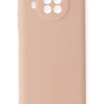 Uray store Xiaomi Mi 10T Lite Kılıf Nano içi Kadife Silikon - Pudra