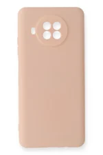 Uray store Xiaomi Mi 10T Lite Kılıf Nano içi Kadife Silikon - Pudra