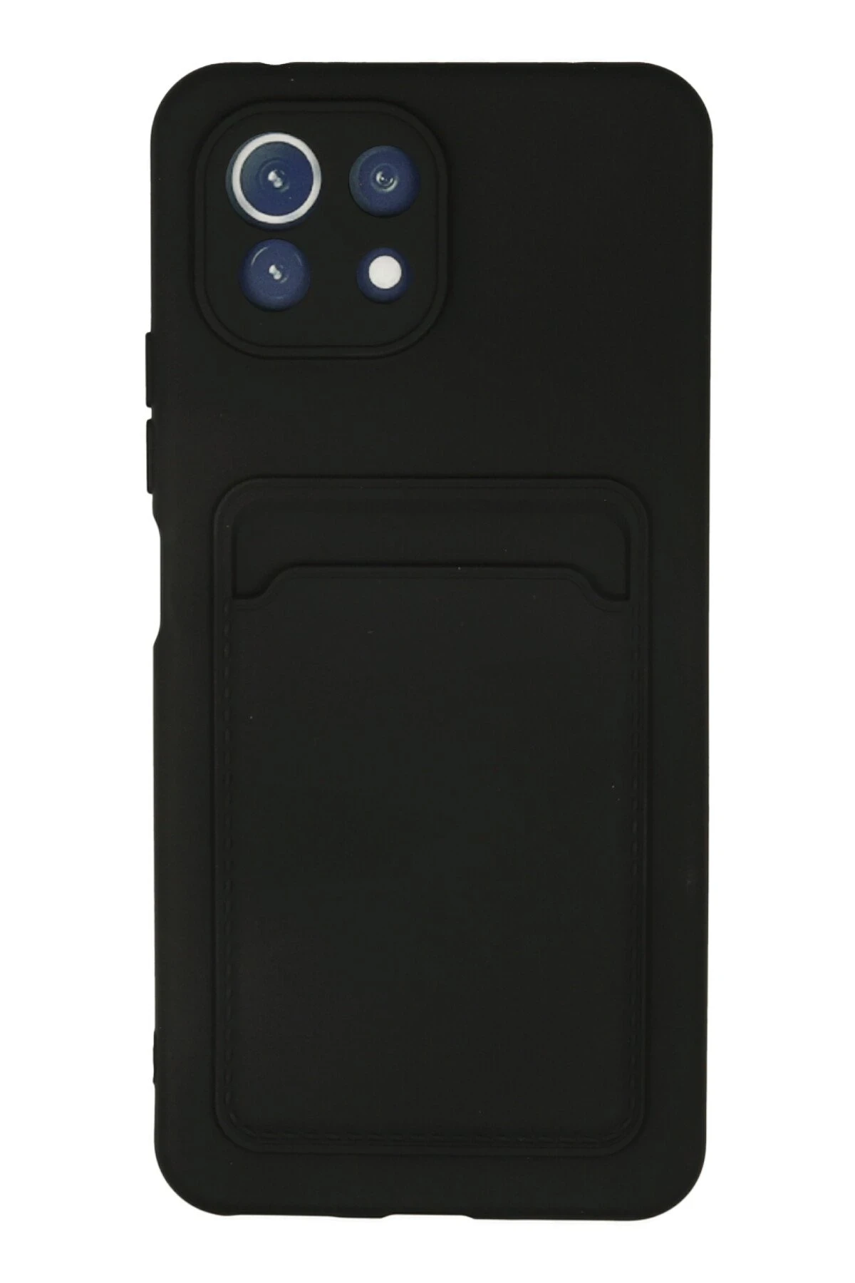 newface-xiaomi-mi-11-kilif-kelvin-kartvizitli-silikon-siyah-default Uray store Xiaomi Mi 11 Kılıf Kelvin Kartvizitli Silikon - Siyah - Görsel 1