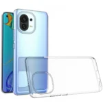 Uray store Xiaomi Mi 11 Kılıf Lüx Şeffaf Silikon
