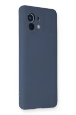 Uray store Xiaomi Mi 11 Kılıf Nano içi Kadife Silikon - Gri - Görsel 2
