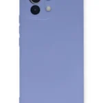 Uray store Xiaomi Mi 11 Kılıf Nano içi Kadife Silikon - Lila