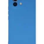 Uray store Xiaomi Mi 11 Kılıf Nano içi Kadife Silikon - Mavi