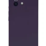Uray store Xiaomi Mi 11 Kılıf Nano içi Kadife Silikon - Mor
