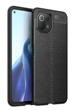 Uray store Xiaomi Mİ 11 Lite Kılıf Auto Focus Kapak - Siyah
