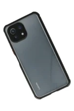 Uray store Xiaomi Mİ 11 Lite Kılıf Miami Şeffaf Silikon - Siyah - Görsel 2