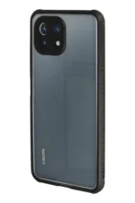 Uray store Xiaomi Mİ 11 Lite Kılıf Miami Şeffaf Silikon - Siyah - Görsel 3