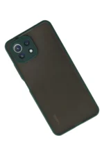 Uray store Xiaomi Mİ 11 Lite Kılıf Montreal Silikon Kapak - Yeşil - Görsel 2