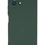Uray store Xiaomi Mİ 11 Lite Kılıf Nano içi Kadife Silikon - Koyu Yeşil