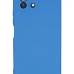 Uray store Xiaomi Mİ 11 Lite Kılıf Nano içi Kadife Silikon - Mavi