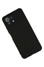 Uray store Xiaomi Mİ 11 Lite Kılıf Nano içi Kadife Silikon - Siyah - Görsel 2