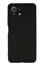 Uray store Xiaomi Mİ 11 Lite Kılıf Nano içi Kadife Silikon - Siyah