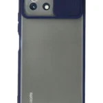 Uray store Xiaomi Mİ 11 Lite Kılıf Palm Buzlu Kamera Sürgülü Silikon - Lacivert