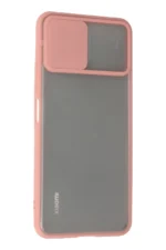 Uray store Xiaomi Mİ 11 Lite Kılıf Palm Buzlu Kamera Sürgülü Silikon - Pembe - Görsel 3