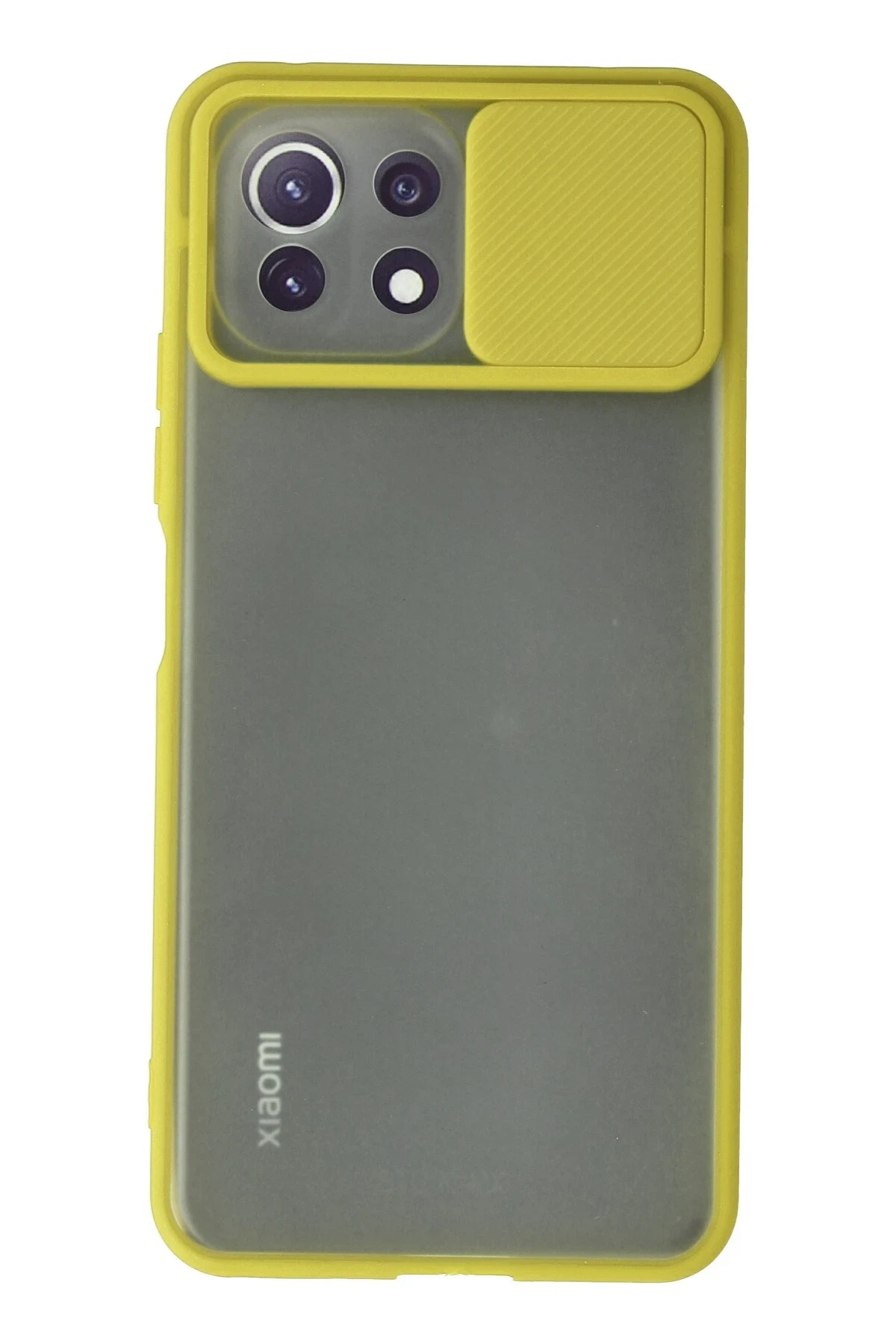 newface-xiaomi-mi-11-lite-kilif-palm-buzlu-kamera-surgulu-silikon-sari-default Uray store Xiaomi Mİ 11 Lite Kılıf Palm Buzlu Kamera Sürgülü Silikon - Sarı - Görsel 1