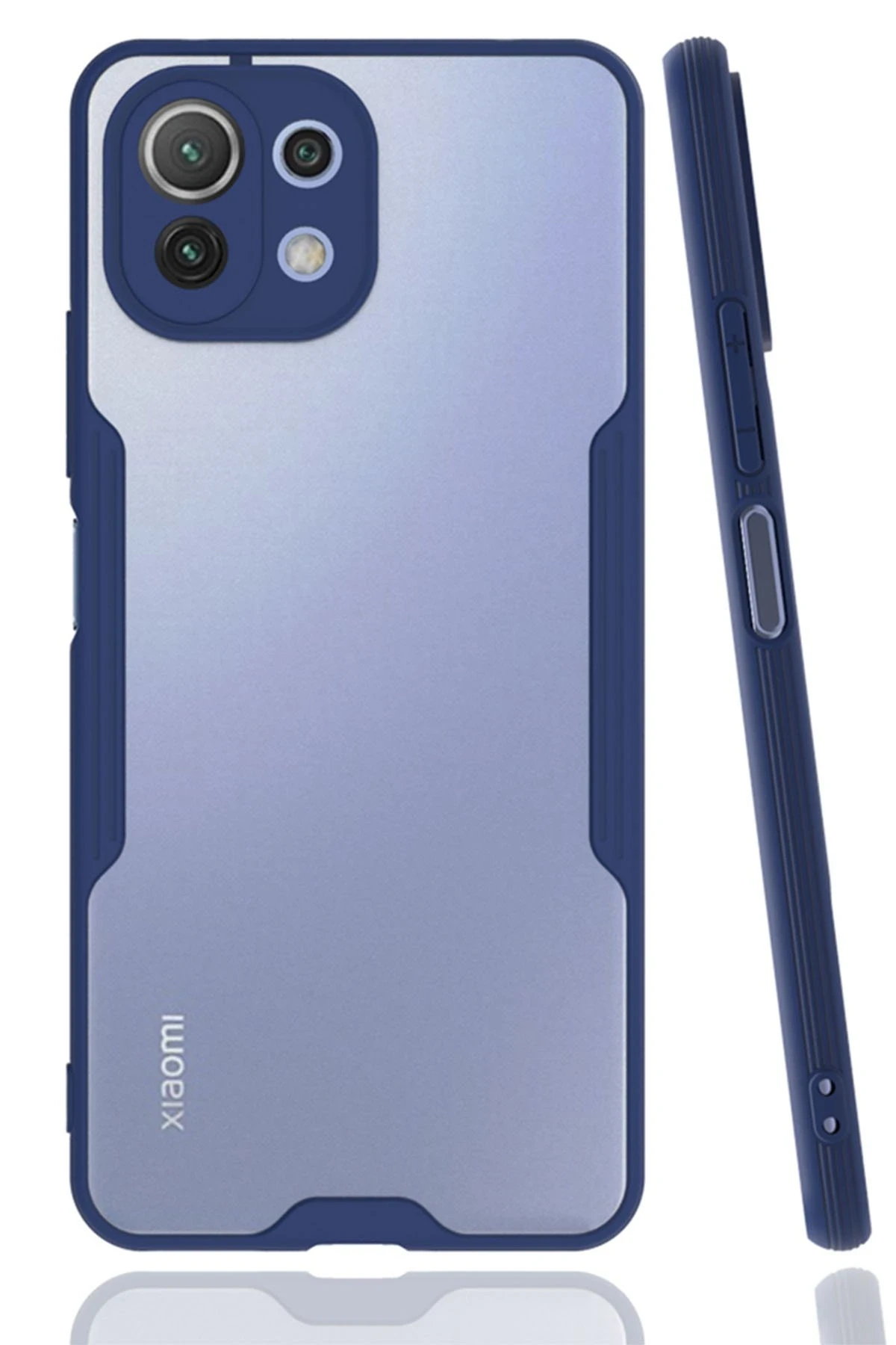 newface-xiaomi-mi-11-lite-kilif-platin-silikon-lacivert-default Uray store Xiaomi Mİ 11 Lite Kılıf Platin Silikon - Lacivert - Görsel 1