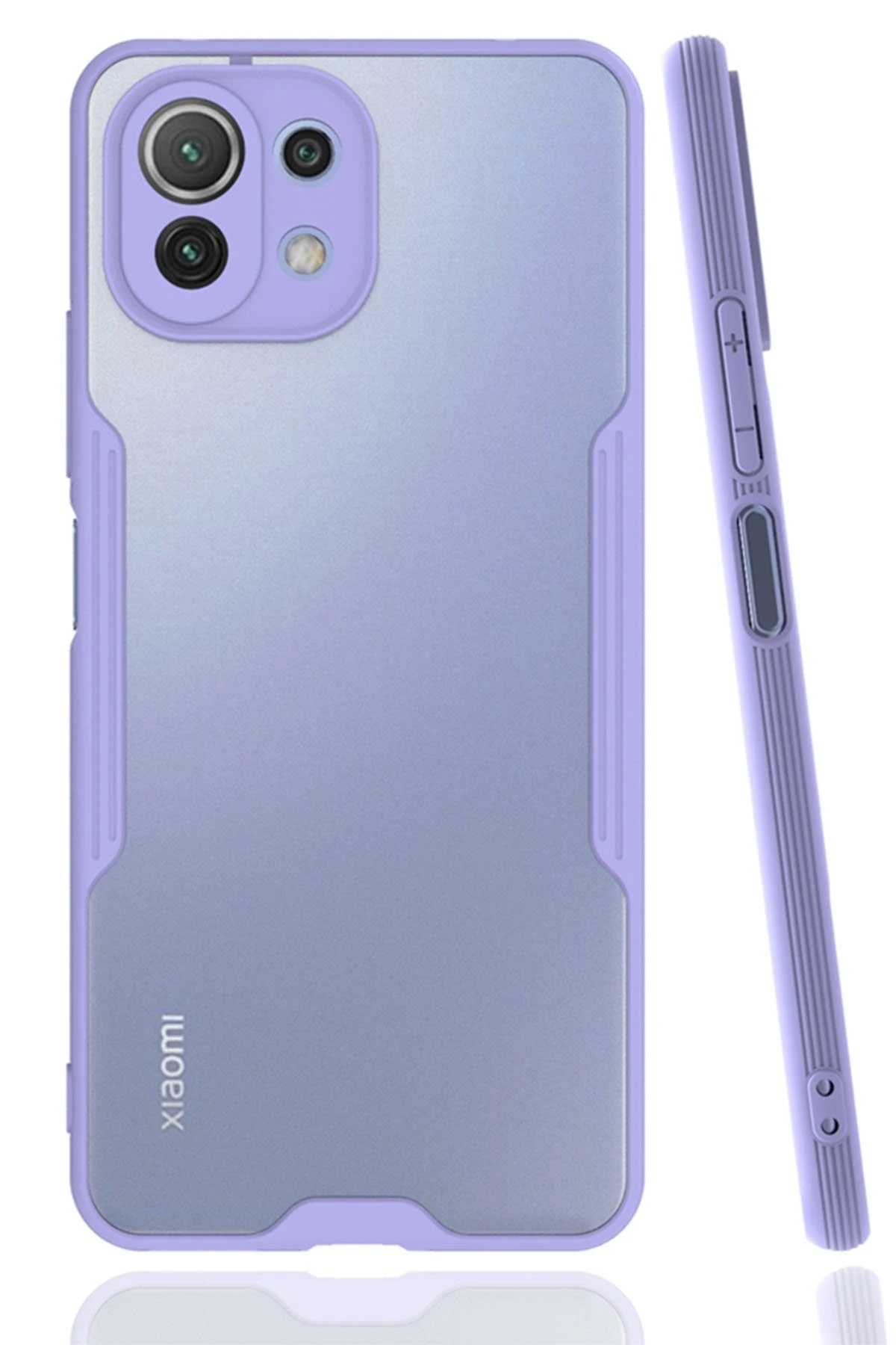 newface-xiaomi-mi-11-lite-kilif-platin-silikon-lila-default Uray store Xiaomi Mİ 11 Lite Kılıf Platin Silikon - Lila - Görsel 1