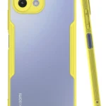 Uray store Xiaomi Mİ 11 Lite Kılıf Platin Silikon - Sarı