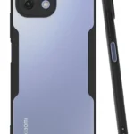 Uray store Xiaomi Mİ 11 Lite Kılıf Platin Silikon - Siyah
