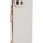 Uray store Xiaomi Mİ 11 Lite Kılıf Volet Silikon - Beyaz