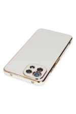 Uray store Xiaomi Mİ 11 Lite Kılıf Volet Silikon - Beyaz - Görsel 5